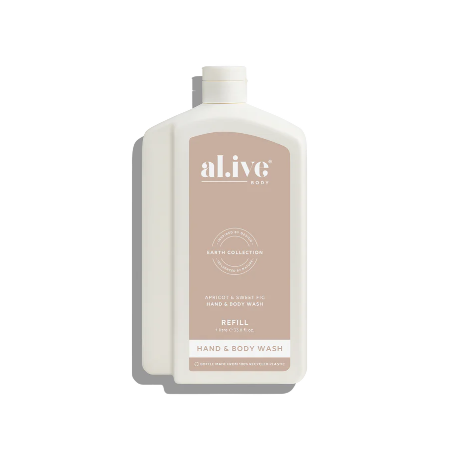 AL.IVE BODY - WASH REFILL | APRICOT & SWEET FIG