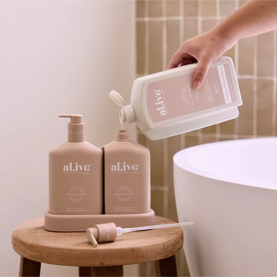 AL.IVE BODY - WASH REFILL | APRICOT & SWEET FIG