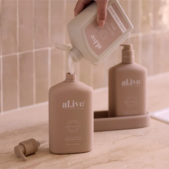 AL.IVE BODY - 650ML LOTION REFILL | APRICOT & SWEETFIG