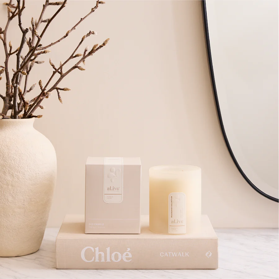 AL.IVE BODY - SOY CANDLE | MANGO & LYCHEE