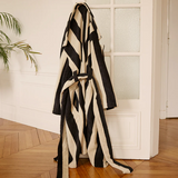 HOMMEY - ROBE | VANILLA BEAN STRIPES | S/M