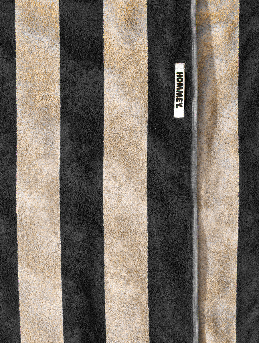 HOMMEY - BEACH TOWEL | VANILLA BEAN STRIPES