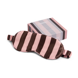 HOMMEY - SILK EYEMASK | ROCKY ROAD STRIPES