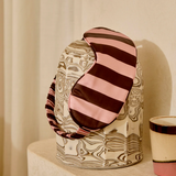 HOMMEY - SILK EYEMASK | ROCKY ROAD STRIPES