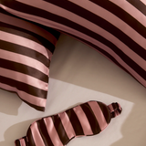 HOMMEY - SILK EYEMASK | ROCKY ROAD STRIPES