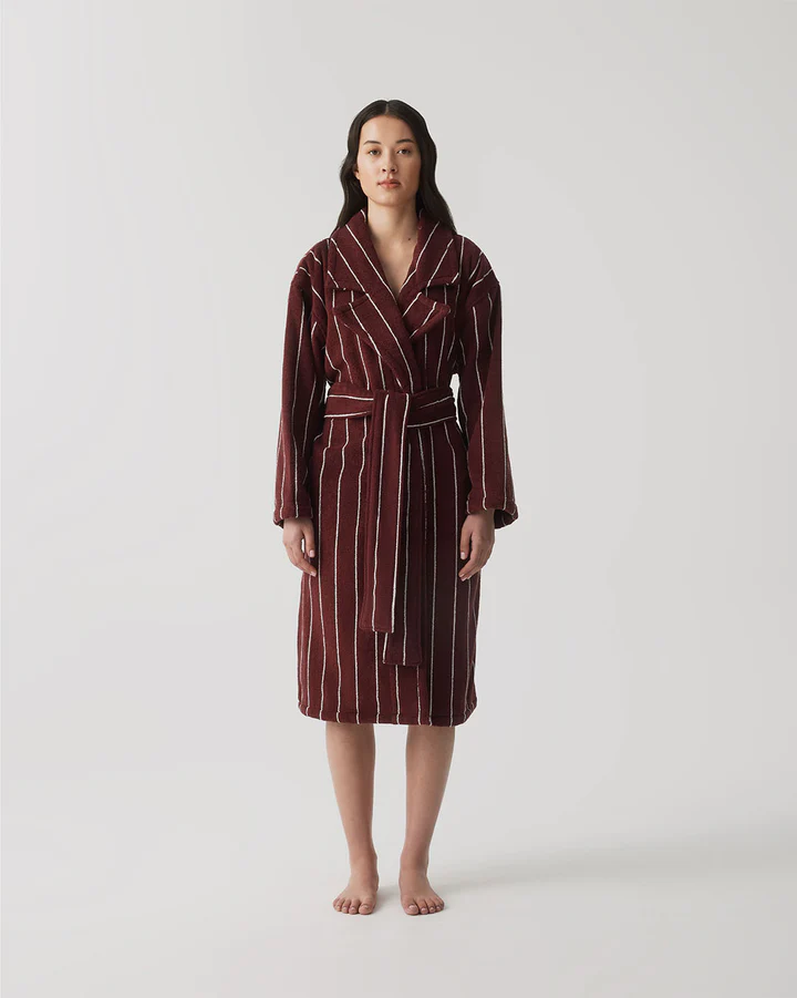 HOMMEY - ROBE | MERLOT | L/XL