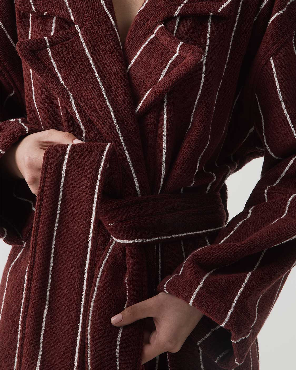 HOMMEY - ROBE | MERLOT | L/XL