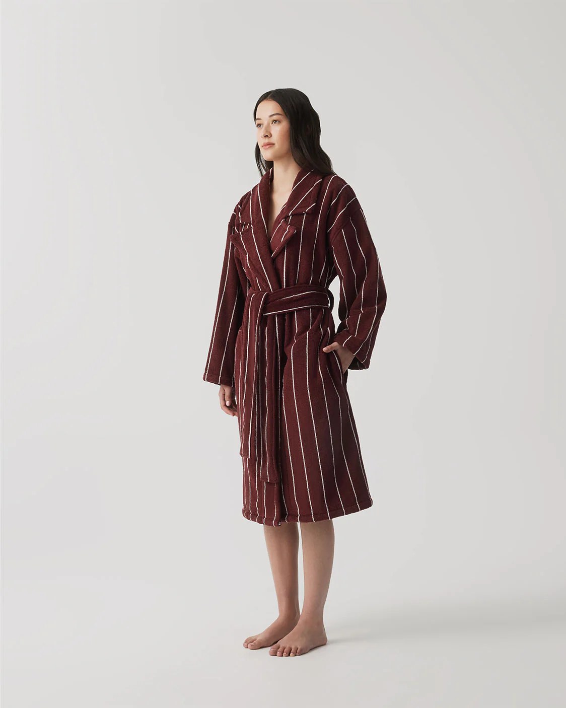 HOMMEY - ROBE | MERLOT | L/XL