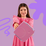 THE SOMEWHERE CO - MINI BENTO LUNCH | LILAC GINGHAM