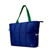 THE SOMEWHERE CO - MARSHMALLOW LARGE TOTE | HAMPTONS