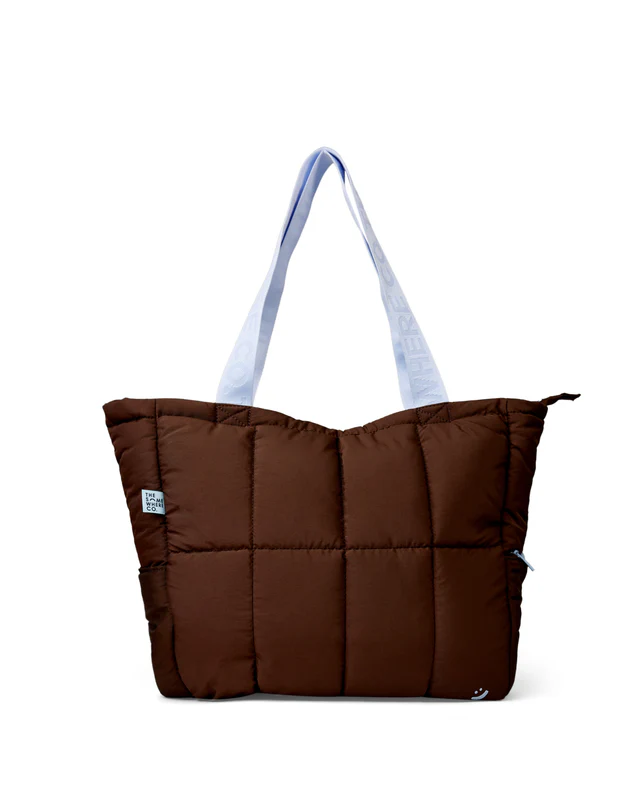 THE SOMEWHERE CO - MARSHMALLOW LARGE TOTE | BOSTON