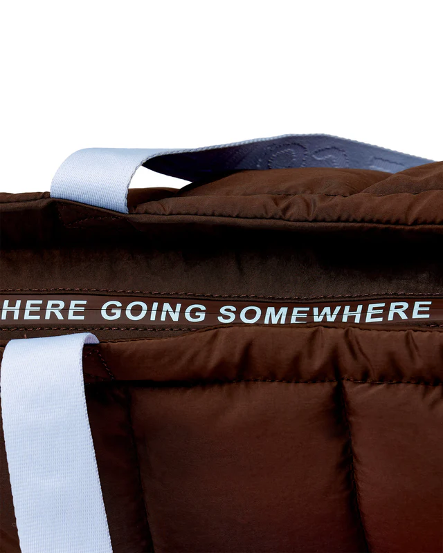 THE SOMEWHERE CO - MARSHMALLOW LARGE TOTE | BOSTON