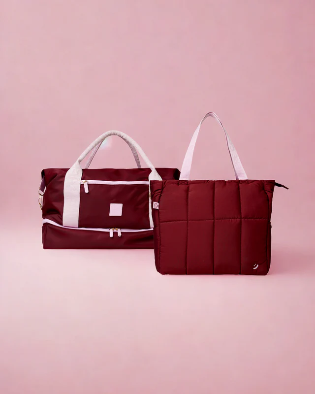 THE SOMEWHERE CO - MARSHMALLOW LARGE TOTE | OSAKA