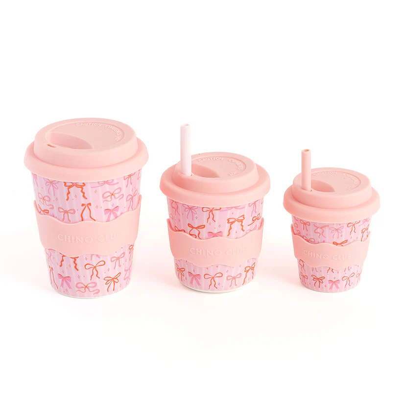 CHINO CLUB - BAMBOO BABY CHINO CUP | 4 OZ | BOWS