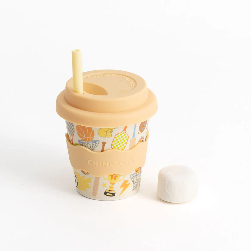 CHINO CLUB - BAMBOO BABY CHINO CUP | 4 OZ | SPORTS