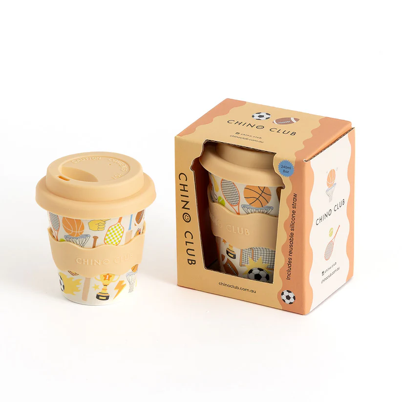 CHINO CLUB - BAMBOO BABY CHINO CUP | 4 OZ | SPORTS