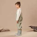 CRYWOLF - RAIN OVERALLS | MOSS | SIZE 5YR