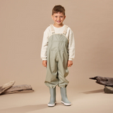 CRYWOLF - RAIN OVERALLS | MOSS | SIZE 5YR