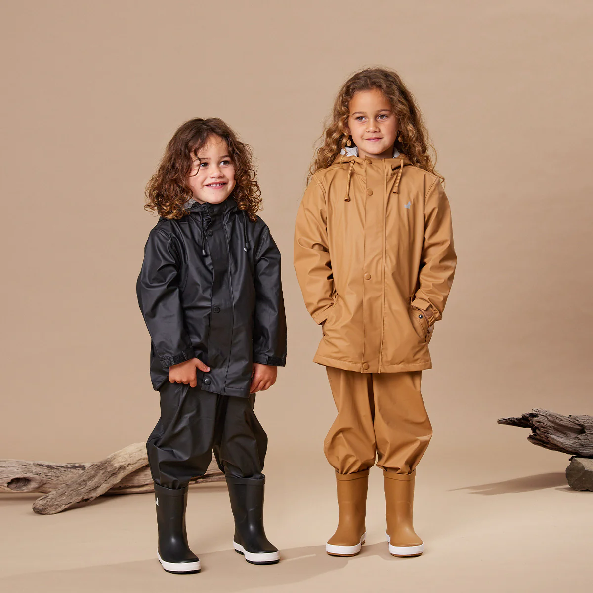 CRYWOLF - PLAY JACKET | TAN | SIZE 6YR