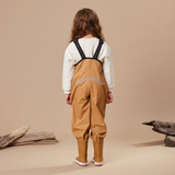 CRYWOLF - RAIN OVERALLS | TAN | SIZE 6YR