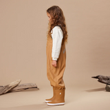 CRYWOLF - RAIN OVERALLS | TAN | SIZE 6YR