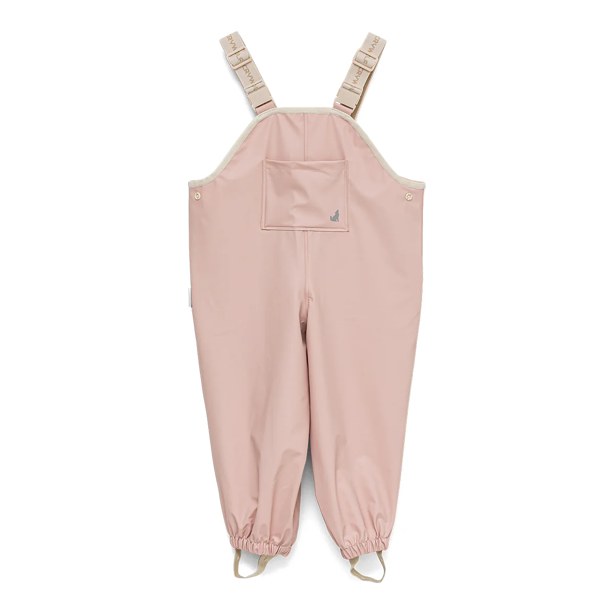 CRYWOLF - RAIN OVERALLS | DUSTY PINK | SIZE 4YR