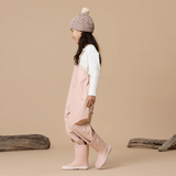 CRYWOLF - RAIN OVERALLS | DUSTY PINK | SIZE 4YR