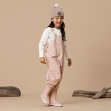CRYWOLF - RAIN OVERALLS | DUSTY PINK | SIZE 4YR