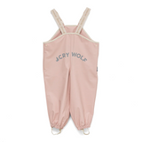 CRYWOLF - RAIN OVERALLS | DUSTY PINK | SIZE 4YR