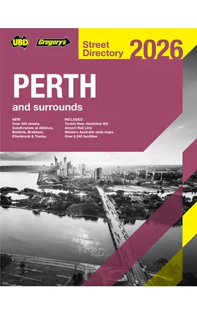 UBD - PERTH & SURROUNDS STREET DIRECTORY 2026 (68TH EDITION)