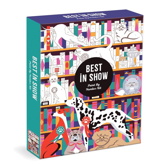 GALISON - BEST IN SHOW PAINT BY NUMBER KIT