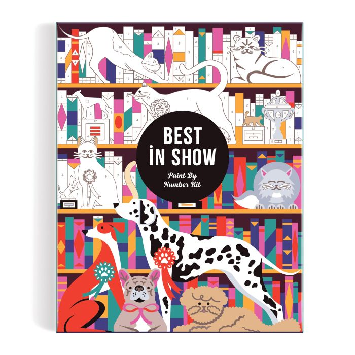 GALISON - BEST IN SHOW PAINT BY NUMBER KIT