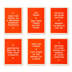 BRASS MONKEY - BECAUSE THIS DOG IS EMBARRASSING | PET SHAME/PRAISE DECK