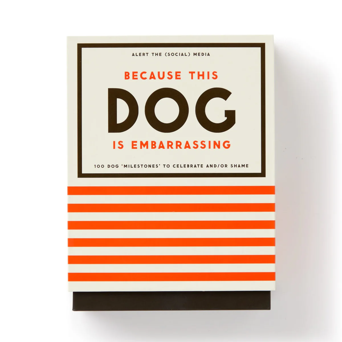 BRASS MONKEY - BECAUSE THIS DOG IS EMBARRASSING | PET SHAME/PRAISE DECK