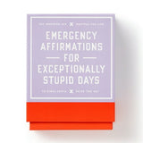 BRASS MONKEY - EMERGENCY AFFIRMATIONS FOR EXCEPTIONALLY STUPID DAYS