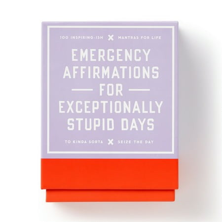 BRASS MONKEY - EMERGENCY AFFIRMATIONS FOR EXCEPTIONALLY STUPID DAYS