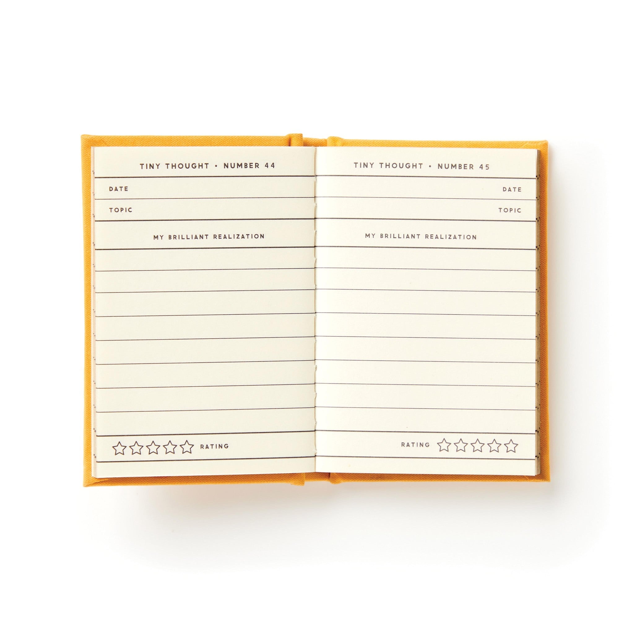 BRASS MONKEY - A TINY DIARY FOR YOUR THOUGHTS