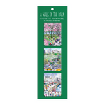 GALISON - MICHAEL STORRINGS WALK IN THE PARK MAGNETIC BOOKMARKS MULTI-COLOURED 4X0.01X5.5CM