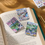 GALISON - MICHAEL STORRINGS WALK IN THE PARK MAGNETIC BOOKMARKS MULTI-COLOURED 4X0.01X5.5CM