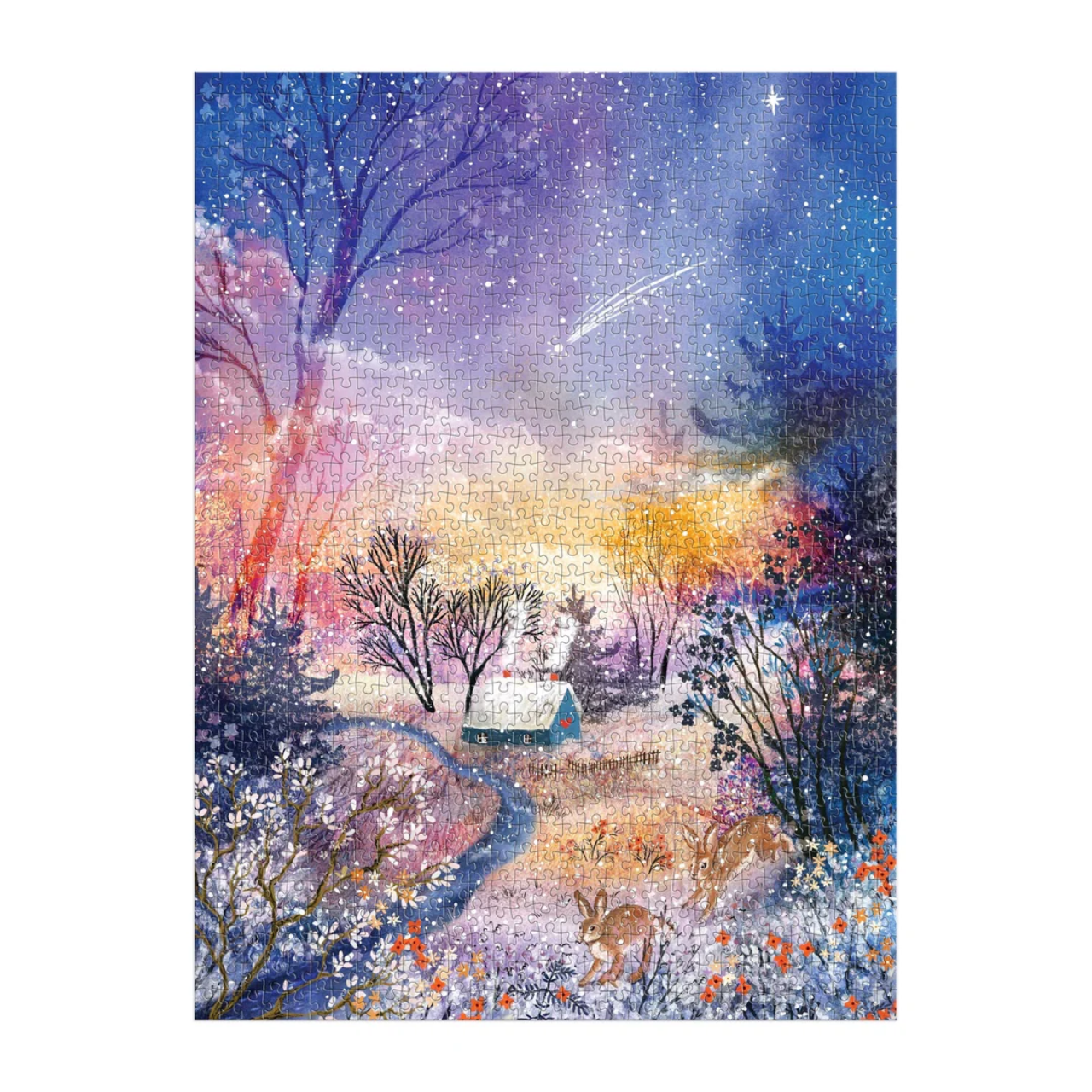 GALISON - ENCHANTED SNOWFALL PUZZLE 1000PC
