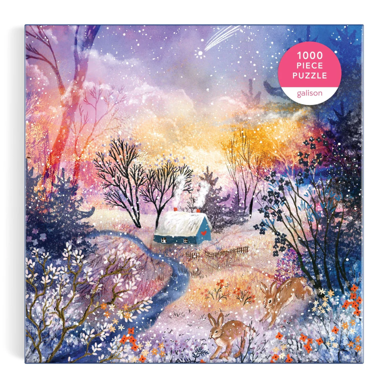 GALISON - ENCHANTED SNOWFALL PUZZLE 1000PC