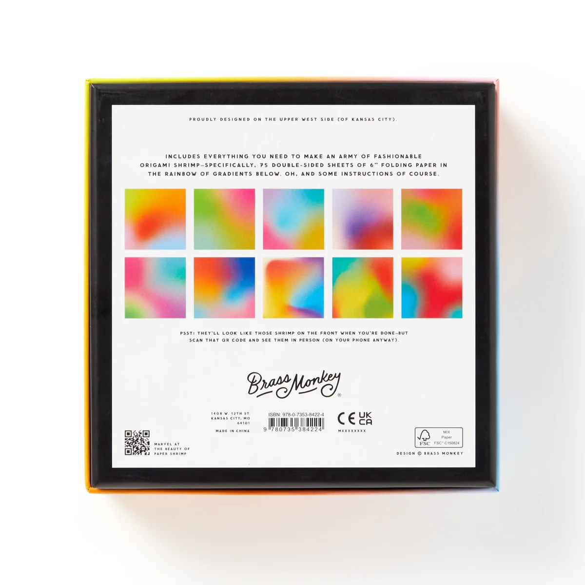BRASS MONKEY - SHRIMPIN' AIN'T EASY ORIGAMI KIT