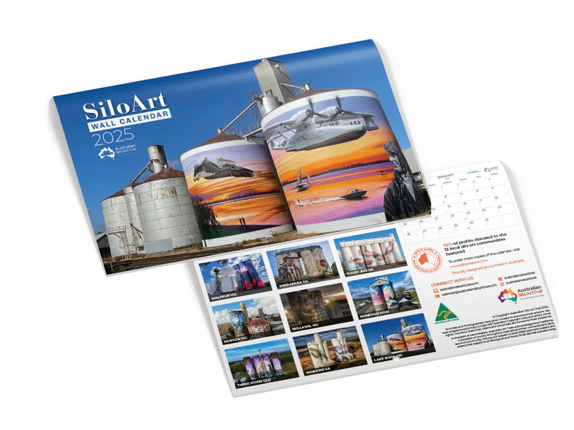 Discover the Beauty of the 2025 Silo Art Calendar