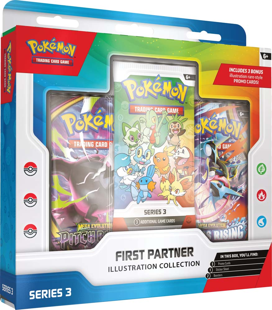 POKEMON - POKEMON TCG FIRST PARTNER ILLUSTRATION COLLECTION | SERIES 3 **PREORDER**