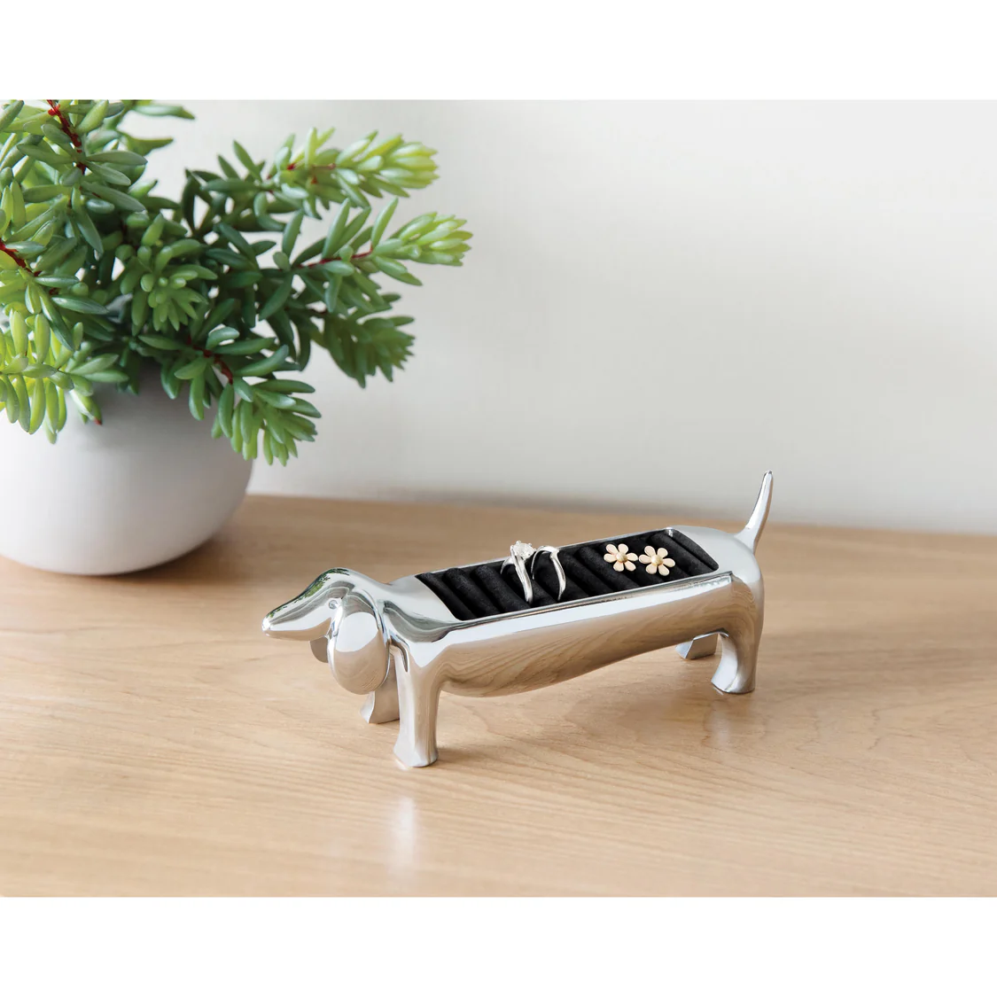 UMBRA - DACHSIE RING HOLDER | CHROME