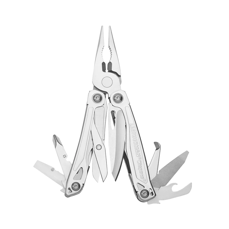 LEATHERMAN - WINGMAN | MULTI TOOL | S/STEEL W/ NYLON BUTTON SHEATH 