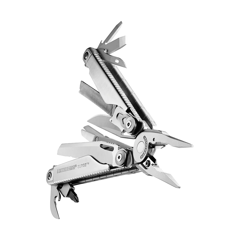 LEATHERMAN - SURGE | 21 PIECE MULTI TOOL | STAINLESS W/NYLON SHEATH