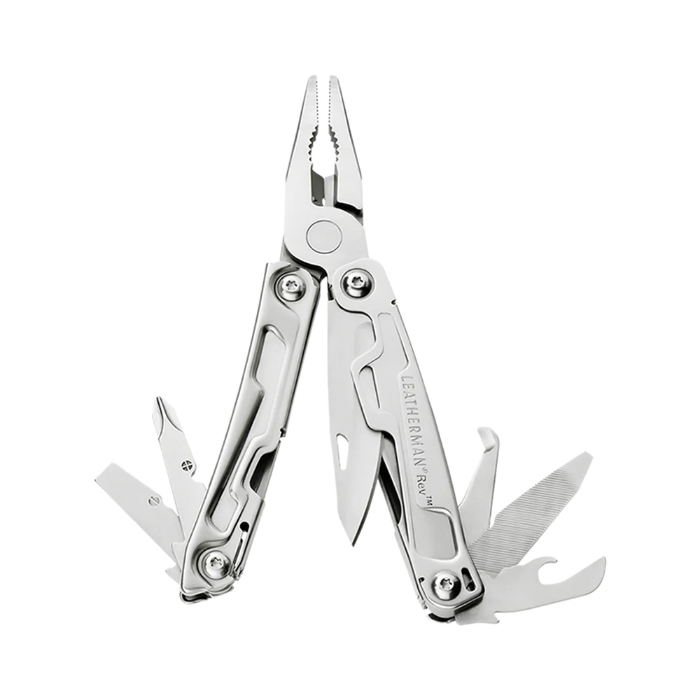 LEATHERMAN - REV | 14 PIECE MULTI TOOL | STAINLESS NO SHEATH