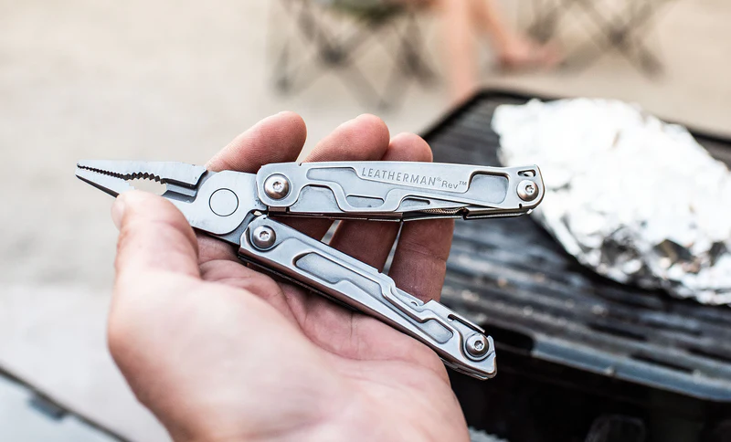 LEATHERMAN - REV | 14 PIECE MULTI TOOL | STAINLESS NO SHEATH