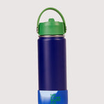 The Somewhere Co Water Bottle 500ml Midnight Mint Swirl